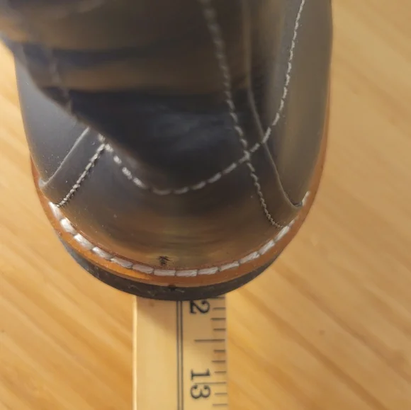 COLE HAAN MENS MORRIS BLACK LEATHER LACE UP CHUKKA BOOTS 8.5 - Picture 14 of 14